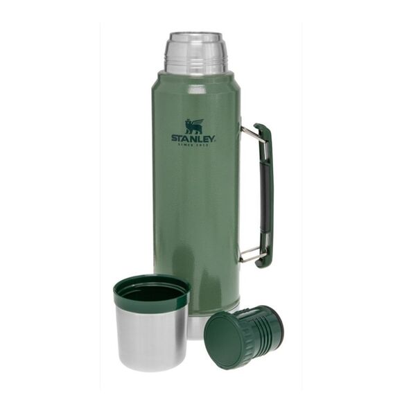 NEW Green Stanley Thermos 1L The Heritage Classic Bottle - Picture 1 of 12